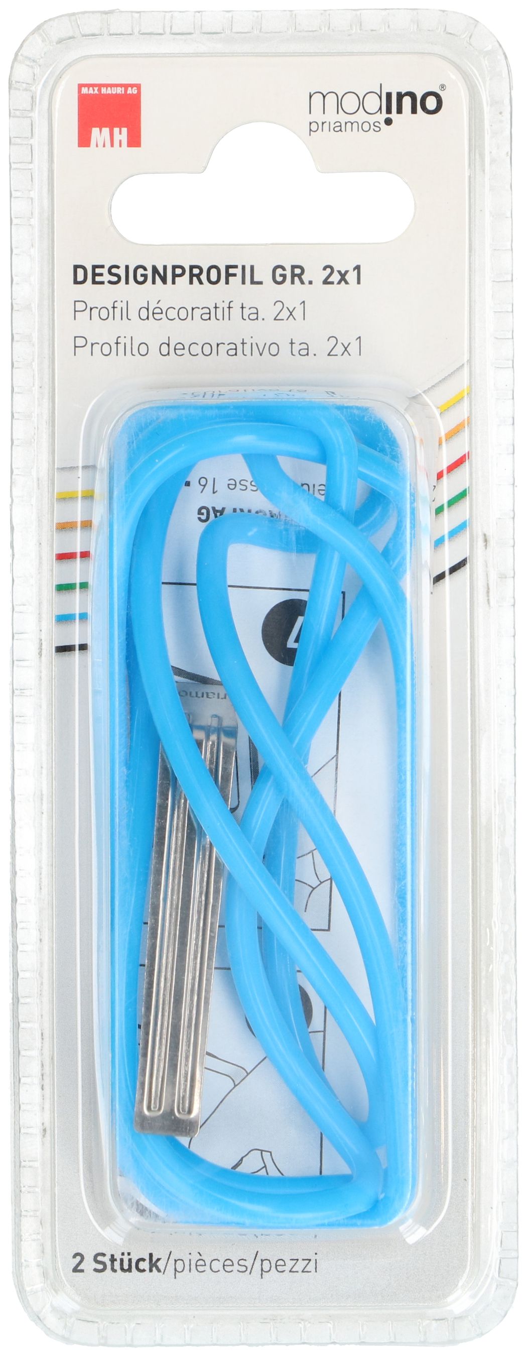 profil décoratif ta.2x1 priamos bleu / 2 pièces