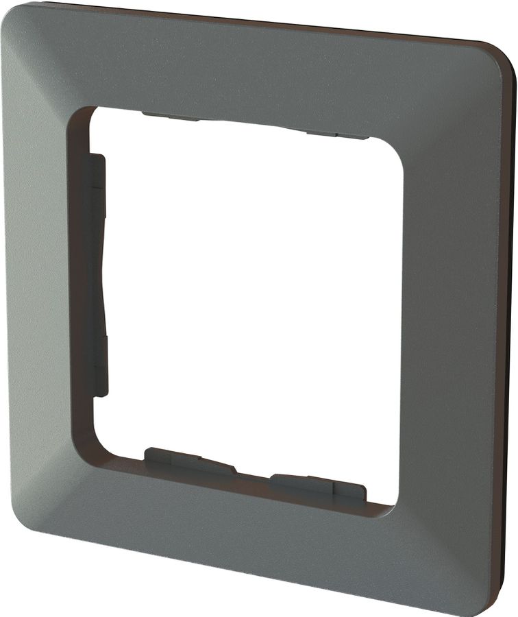 Abdeckrahmen Gr.1x1 UP inkl. Designprofil priamos anthrazit