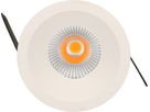 LED-Einbauspot ATMO Ø80 weiss 3000K 960lm 38°