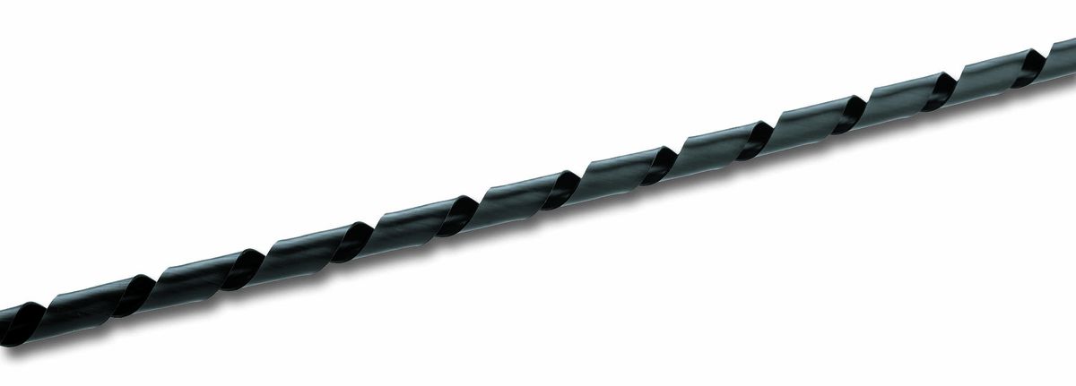 Bande en spirale ép. de botte 4-20mm larg. d'hélice 7.0mm noir