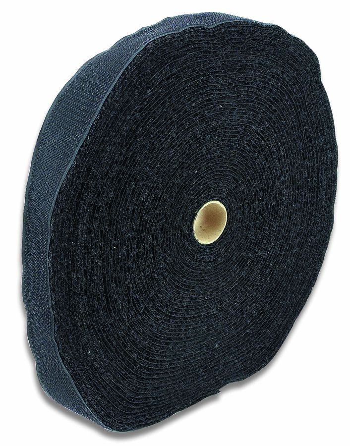 Collier de câblage velcro 13mmx25m noir
