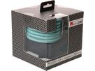 multiprise Cube 3x type 13 noir / turquoise USB 2m clip-clap