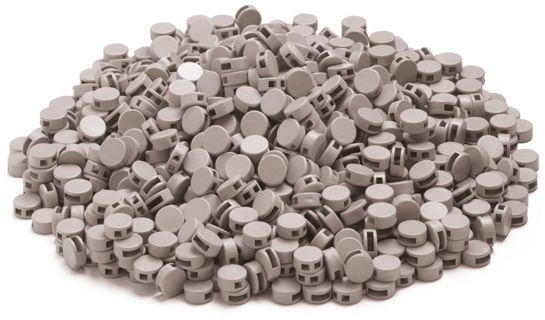 Plombage plastique 12mm gris