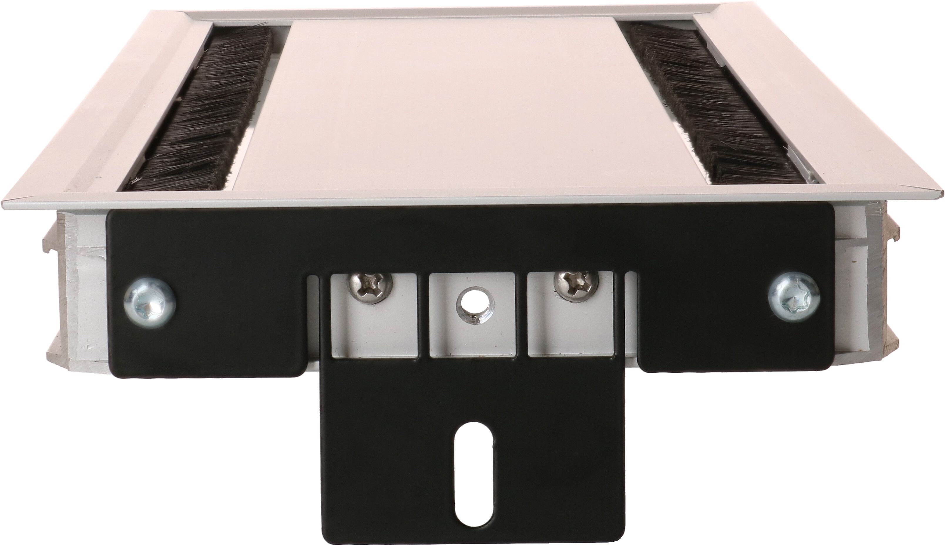 Duo plus Cover Einbaurahmen kurz alu eloxiert inkl. Befestigung