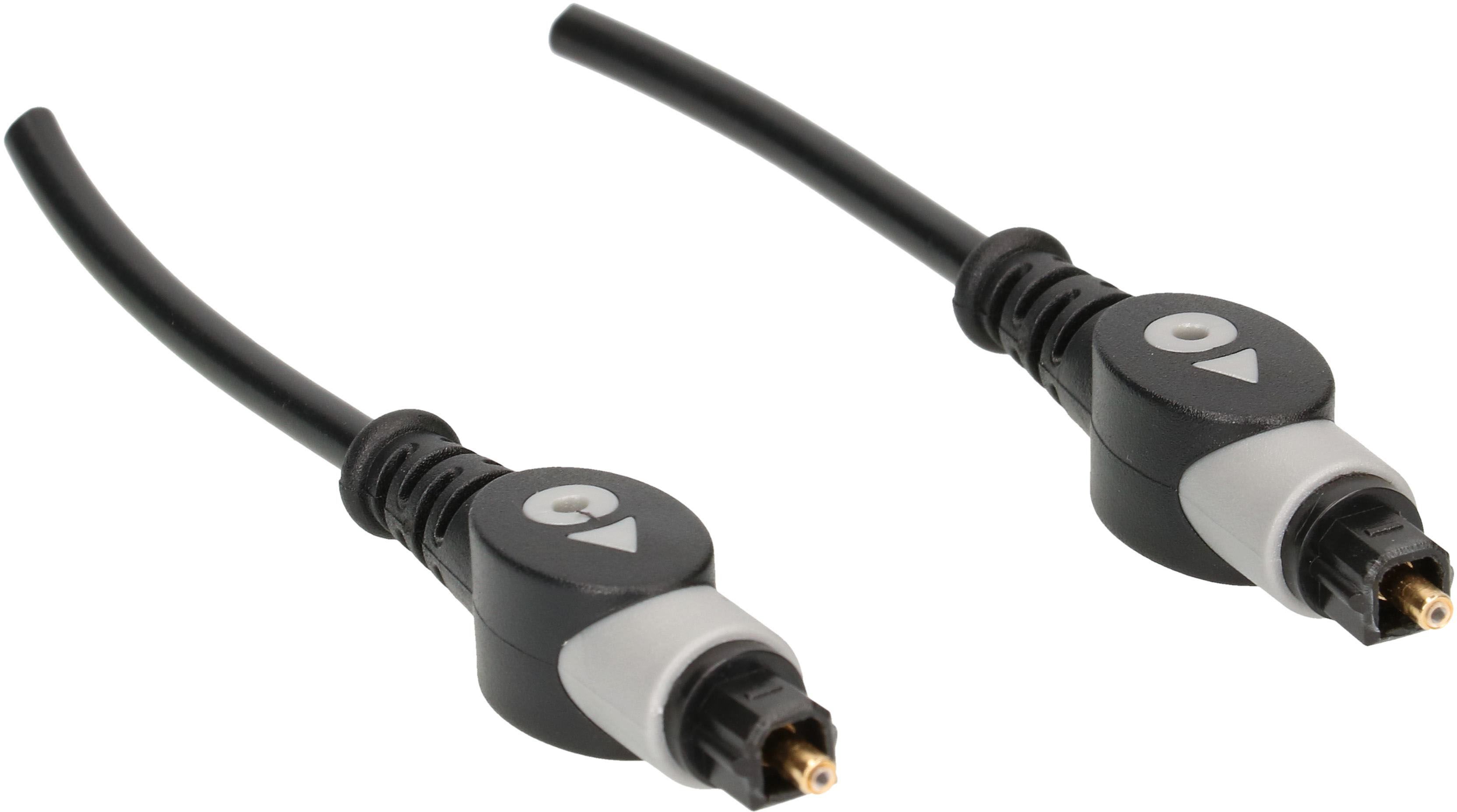 câble à fibre optique 1.5m noir