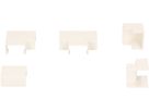 Connessione canalina 16x10mm bianco assortito 5 pz.