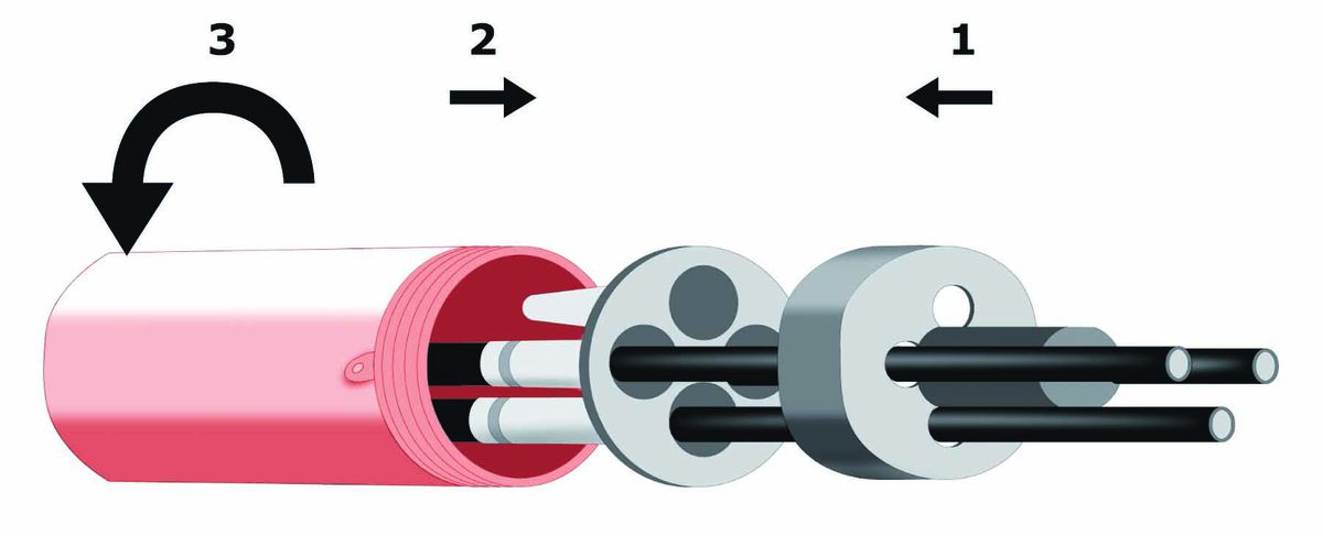 Manchon de boîte TDM 1 - 3 x 1.5 à 5 x 2.5mm² - DM 6 - 14mm