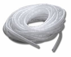 Bande en spirale botte. 6-60mm largeur d'hélice 7.0mm blanc