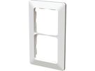 Abdeckrahmen Gr.2x1 UP inkl. Designprofil priamos weiss