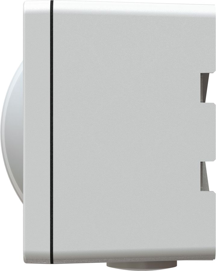 bouton-poussoir NO/NF illuminé AP exo IP55 gris clair