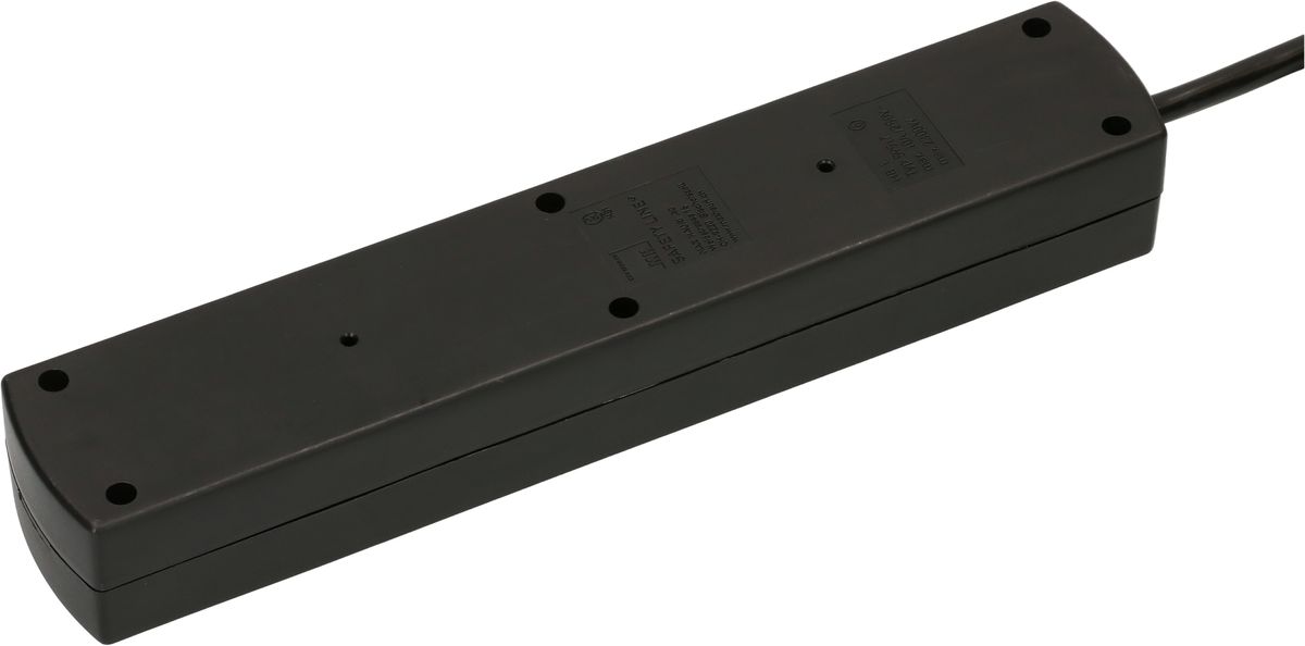 multiprise Safety Line 7x type 13 BS noir interrupteur 2m cli.