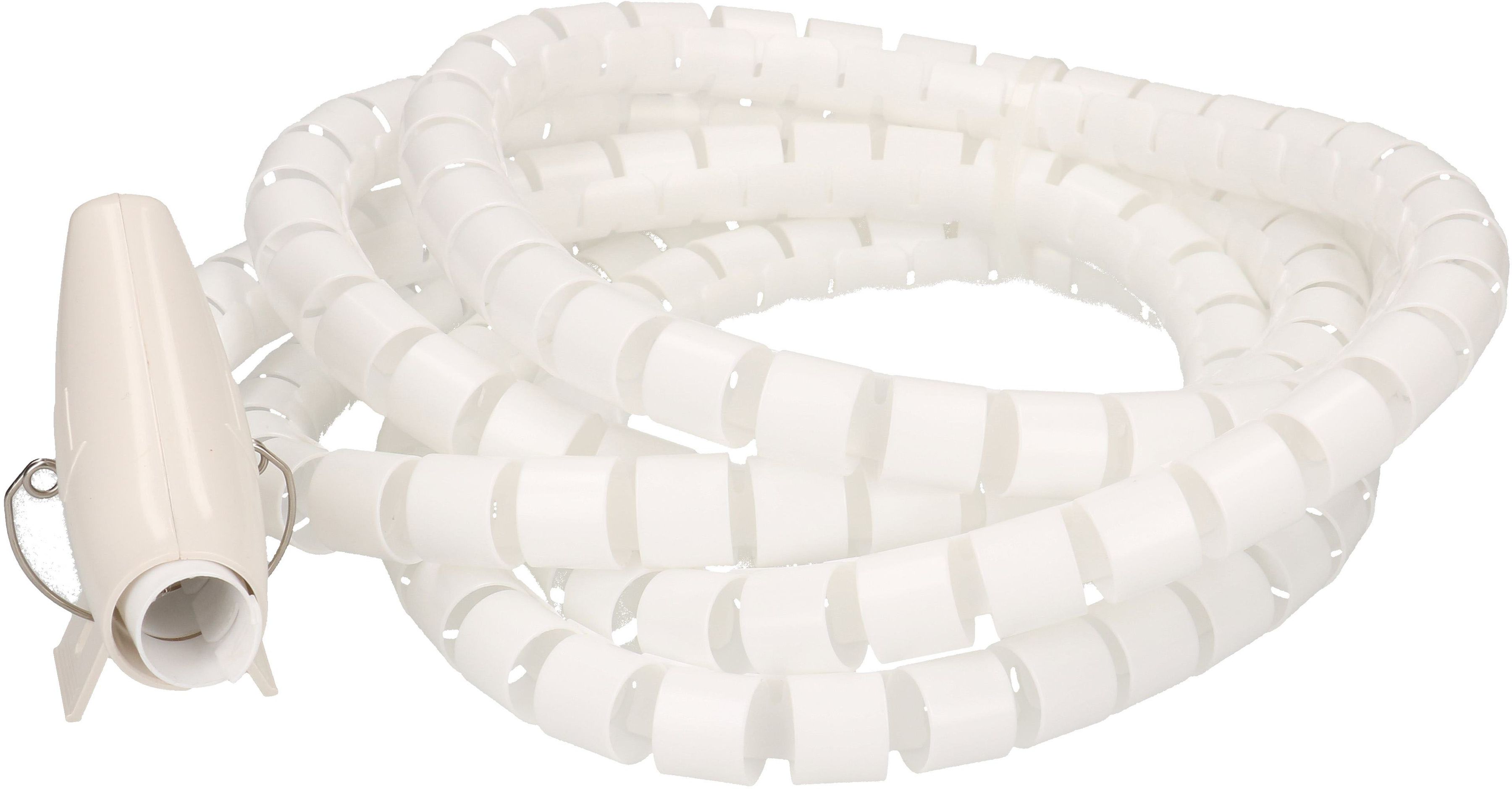 tube spirale D=15mm blanc L=3m