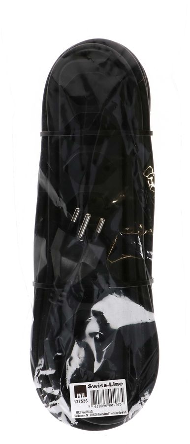 multiprise Swiss Line 7x type 13 noir 5m