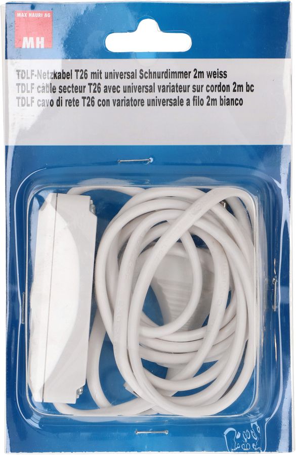 TDLF câble secteur T26 avec universal variateur sur cordon 2m bc