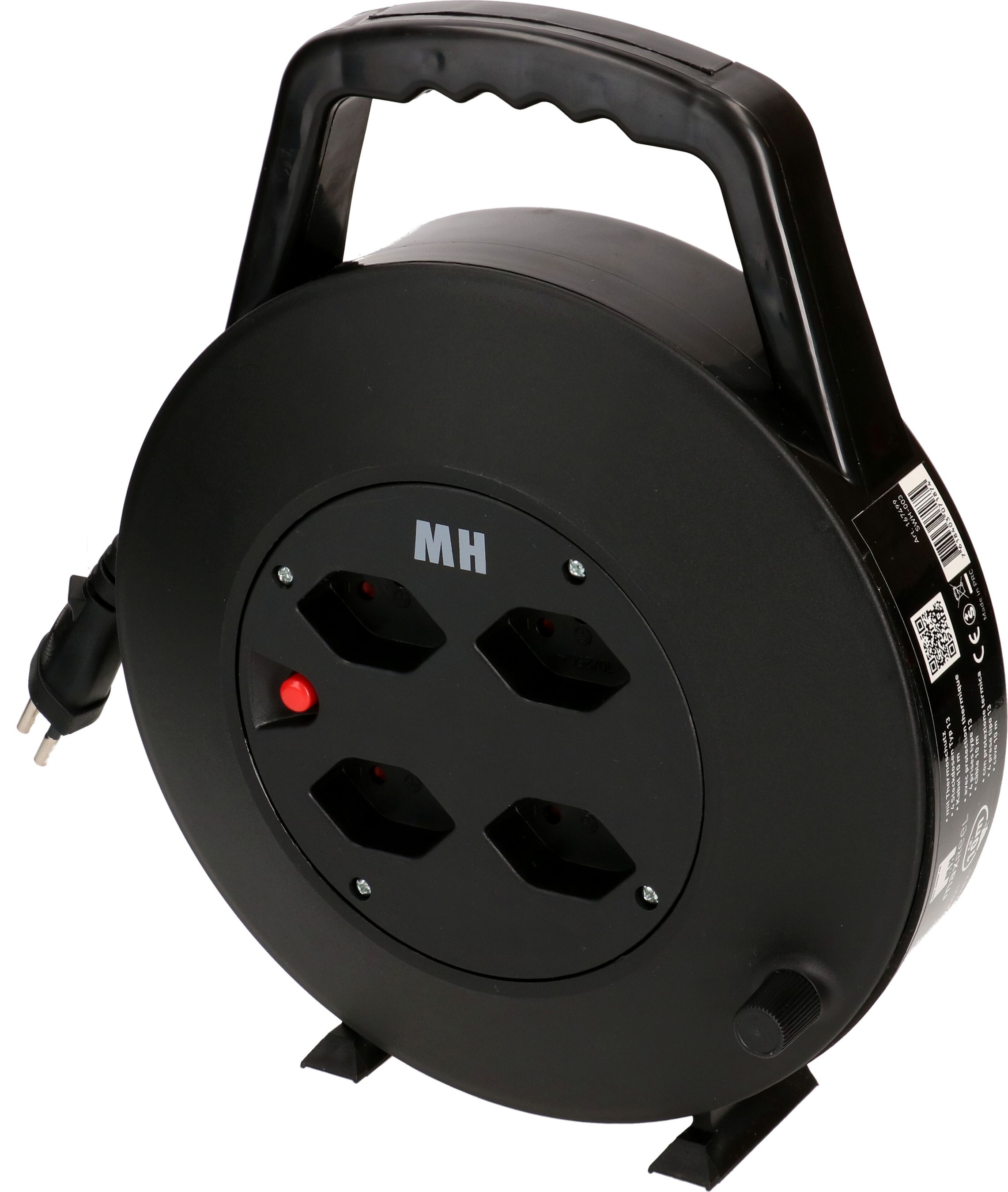 boîte de câble 4x type 13 10m noir