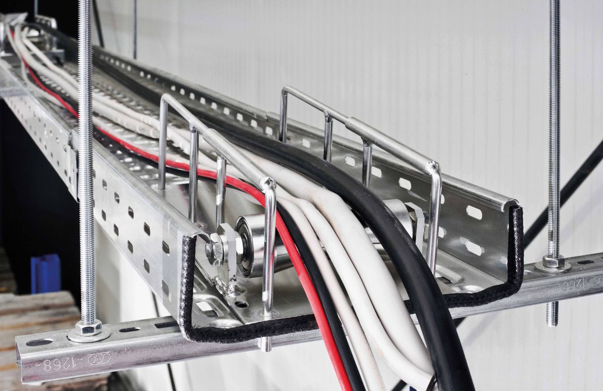 Ausili di posa per cavi Inizio percorso + tratti diritti Taximax