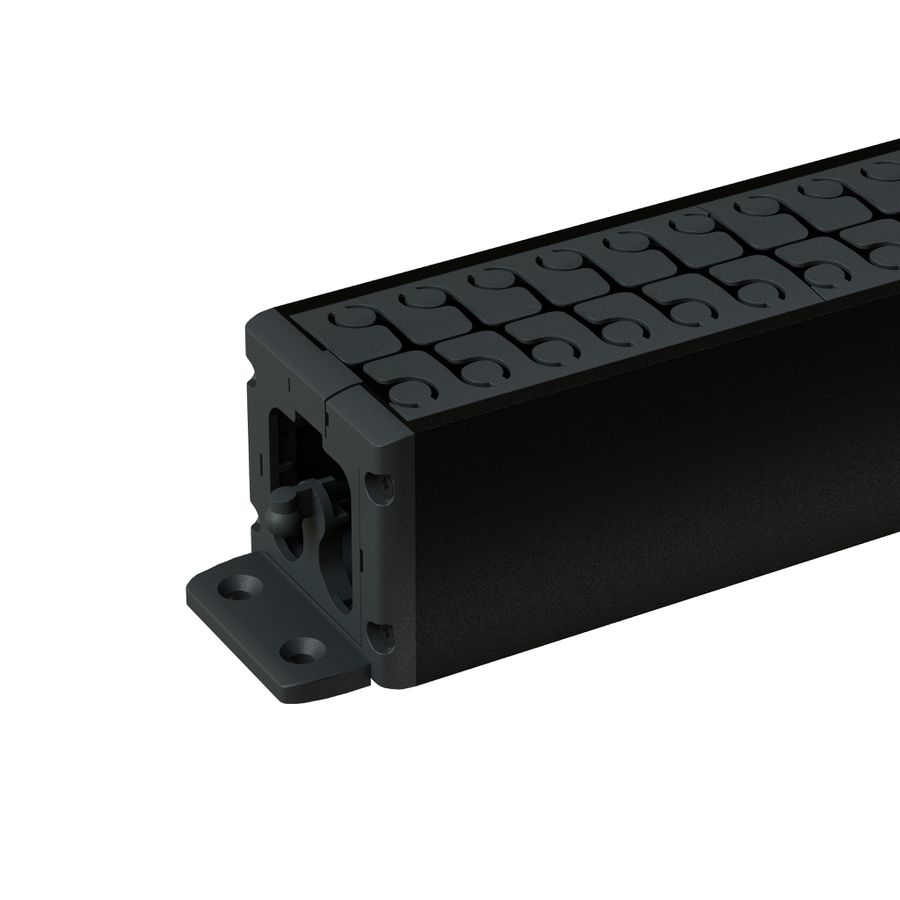 ORGA/TECH organisateur simple noir/anthracite 1m