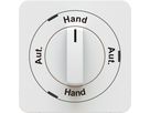 Dreh-/Schlüsselschalter Aut.-Hand-Aut.-Hand Frontpl. priamos ws