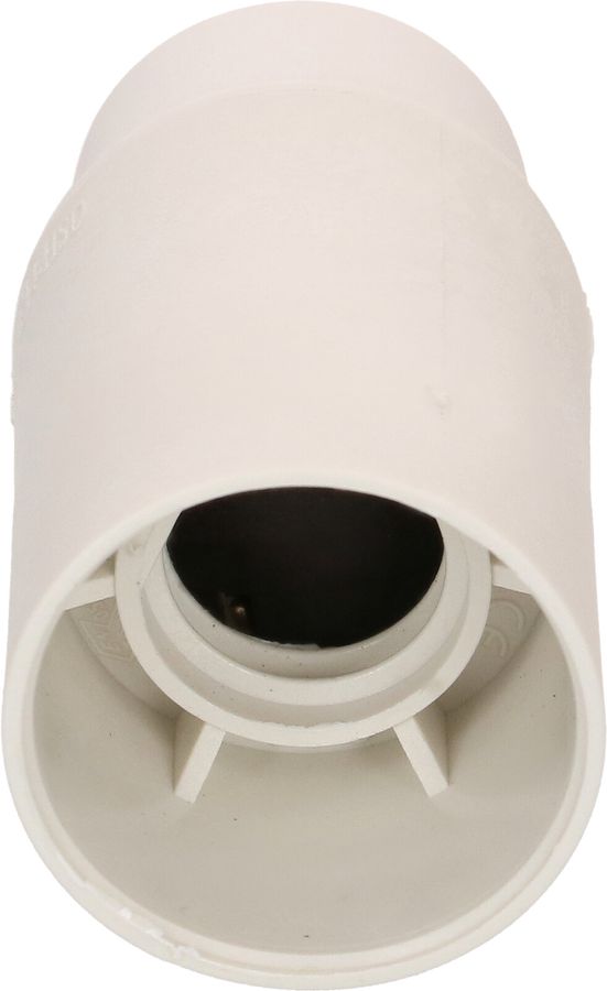 douille E14 manteau lisse M10x1 blanc