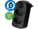 multi adaptateur ADAPT 2x type 13 noir rotatif interr. Green+Fair