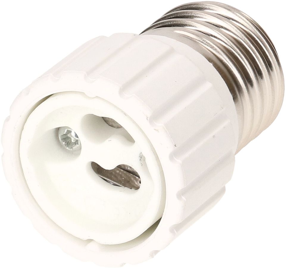 douille d'adaptateur de E27 à GU10 blanc