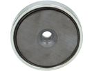 aimant plat encastré D=40mm ferrite dure