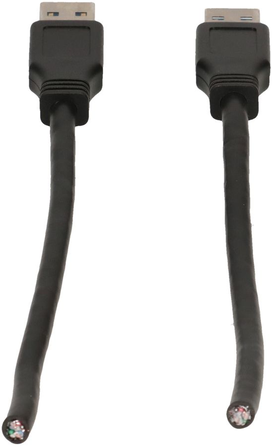 câble de raccordement USB A/A 3.0 3m noir