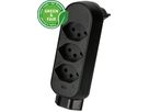multi adaptateur ADAPT 3+1x type 13 noir rotatif Green+Fair