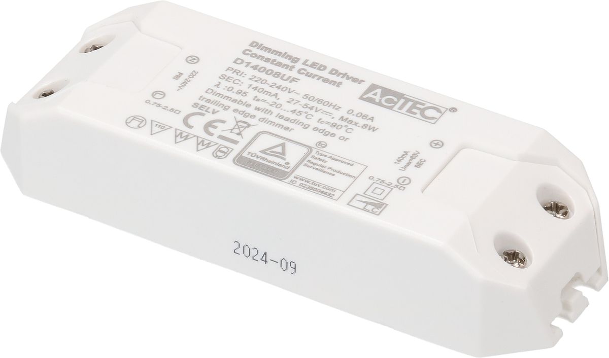 driver constant LED 140mA 8W