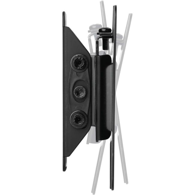 support TV mural TILT 1 noir jusqu'à 25kg inclinable