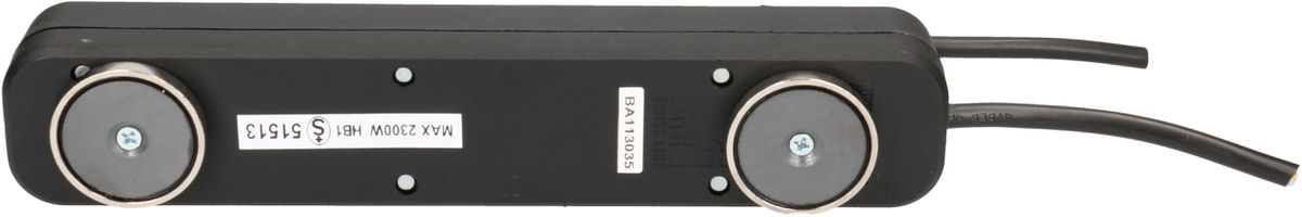 multiprise Swiss Line 7x type 13 noir aimant 3m