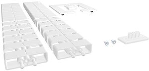 garniture serpentine de câble Cube SL 1.25m blanc RAL9003