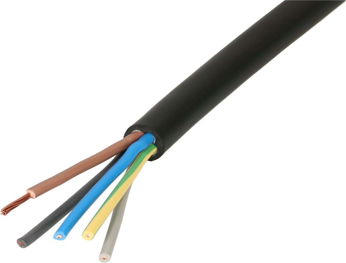 GDV-Kabel H07RN-F5G1.5 10m schwarz
