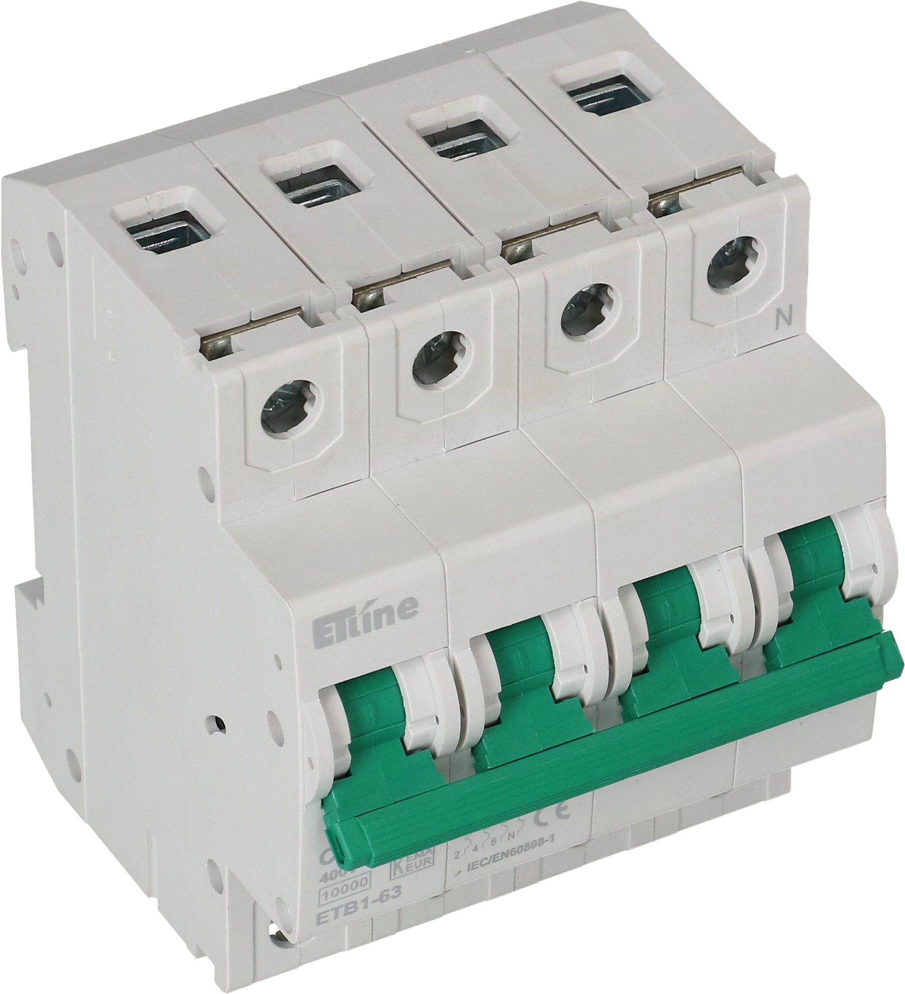 disjoncteur 3P+N C 13A 10kA