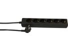 multiprise 6x Schuko noir 1.4m