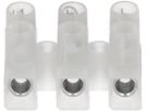 Barrette de bornes EKL 1BE, 4.0mm2, transparent