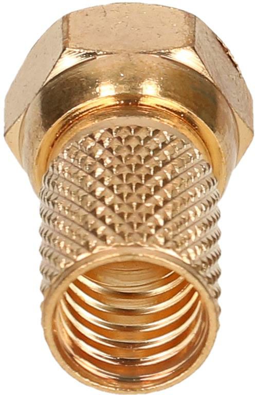 spina F da avvitare D=7mm placcato oro