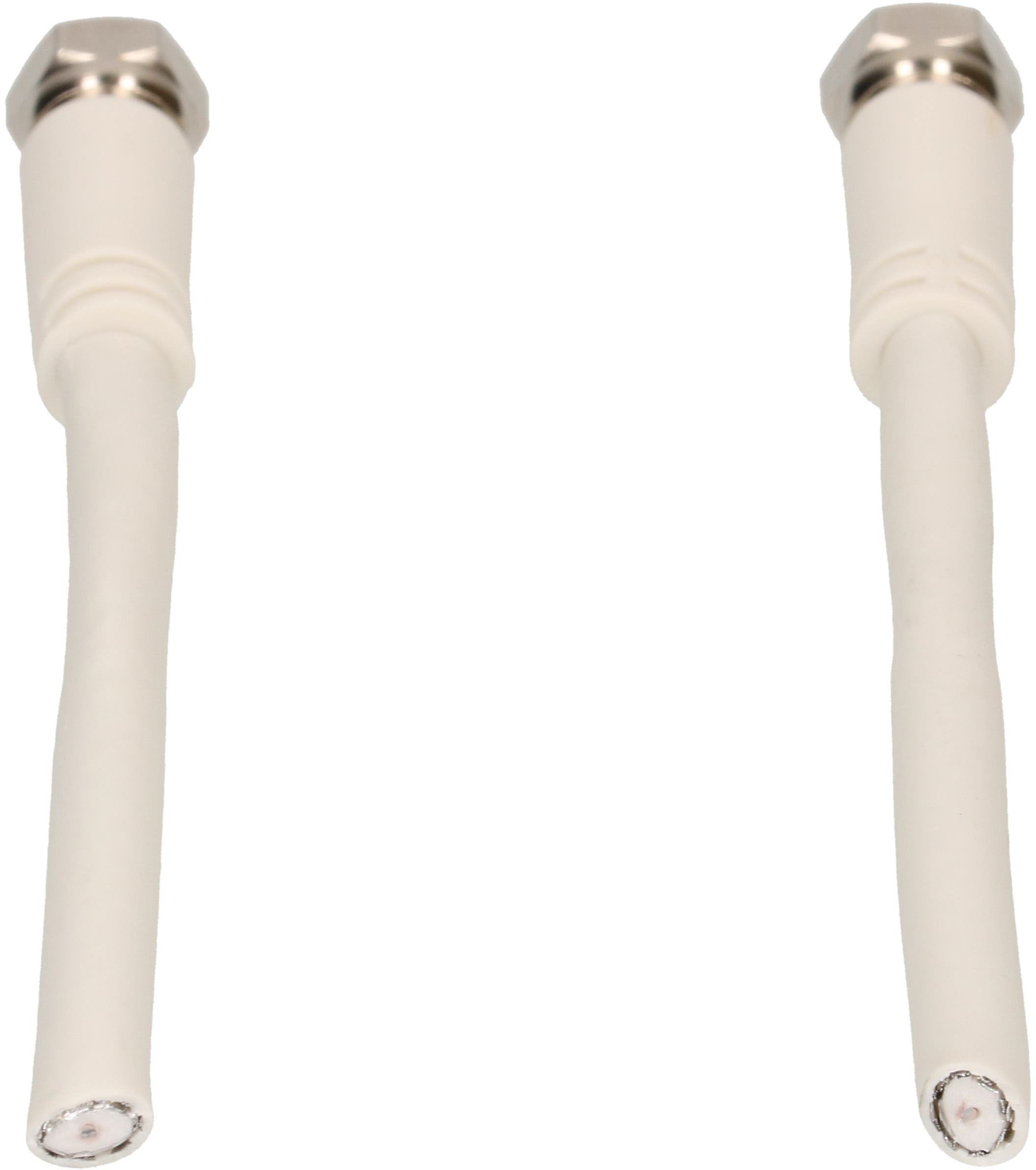 câble de raccordement SAT 90dB 5m blanc