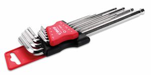 Jeu de clés mâles 6 pans 9 pièces