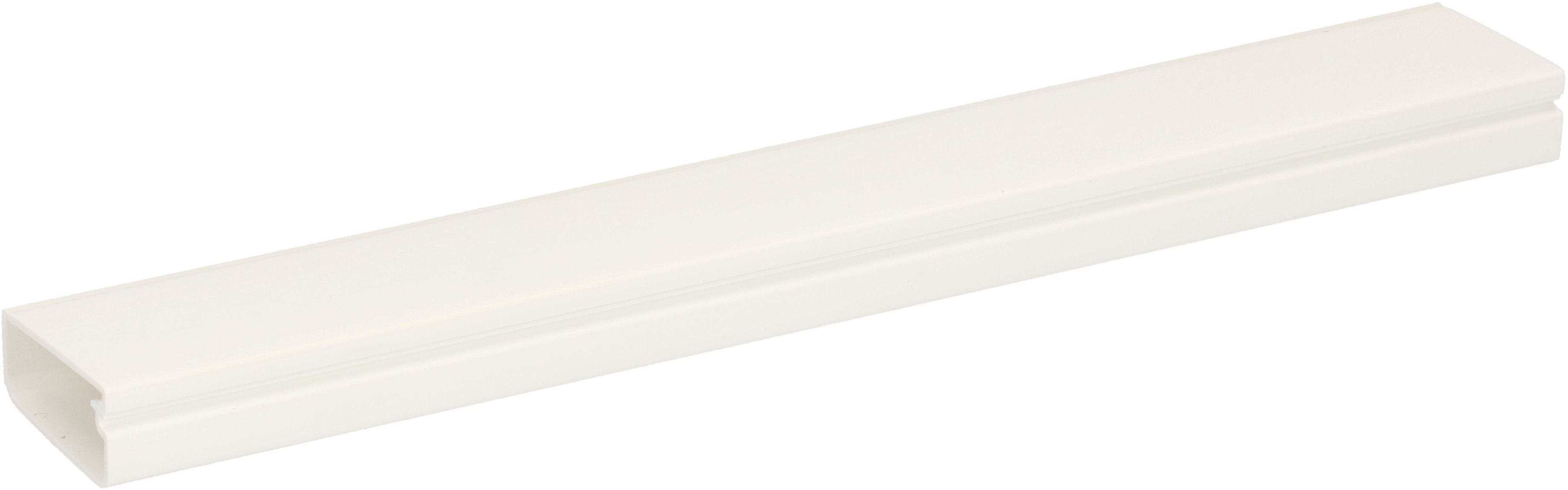 Goulotte 30x11.5mm blanc 2m