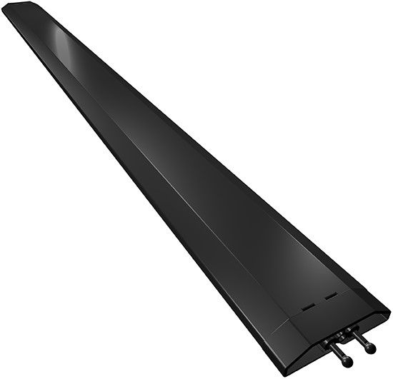 pont pour câbles Easy Bridge 80 0.50m noir RAL9005