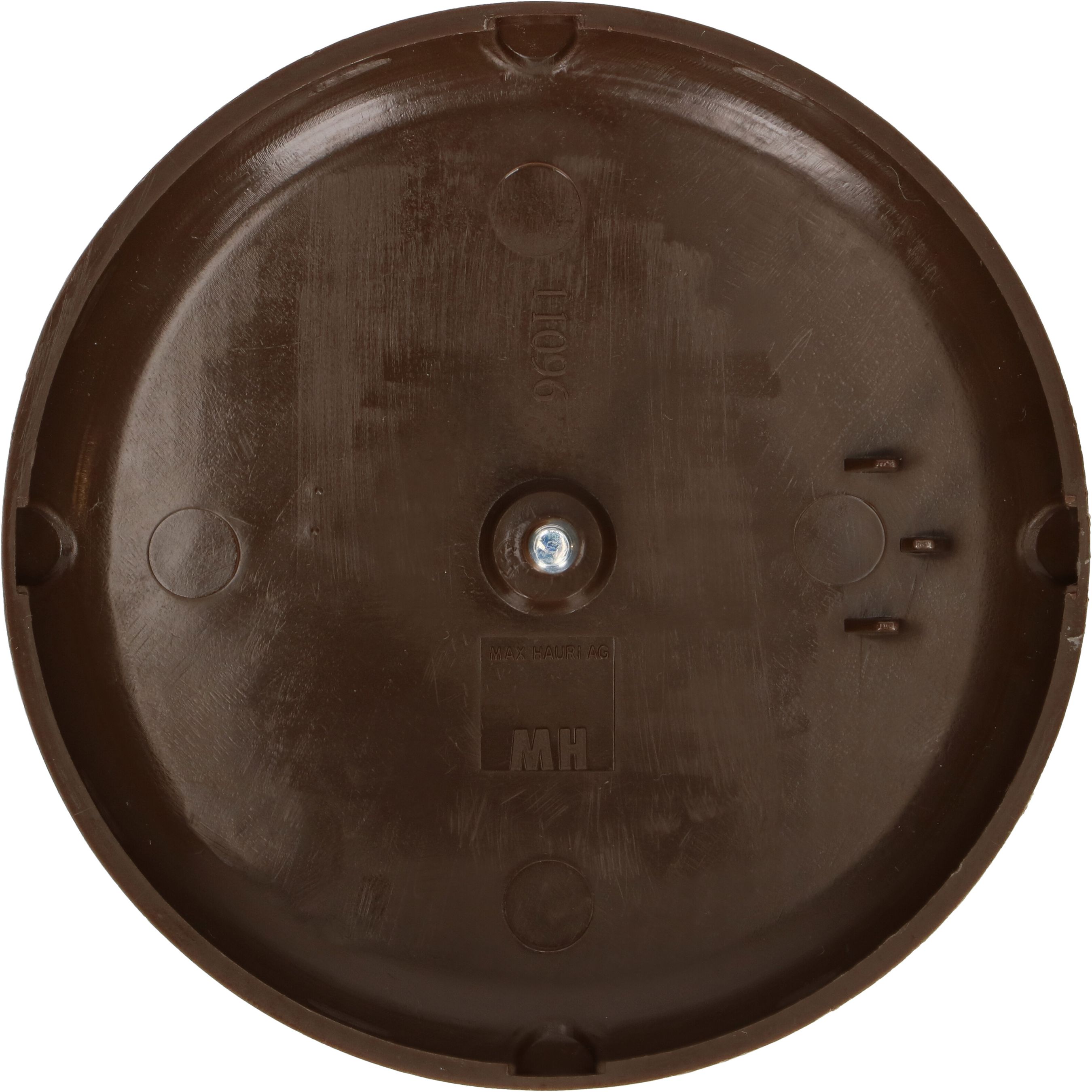 rosette de plafond rond barre marron