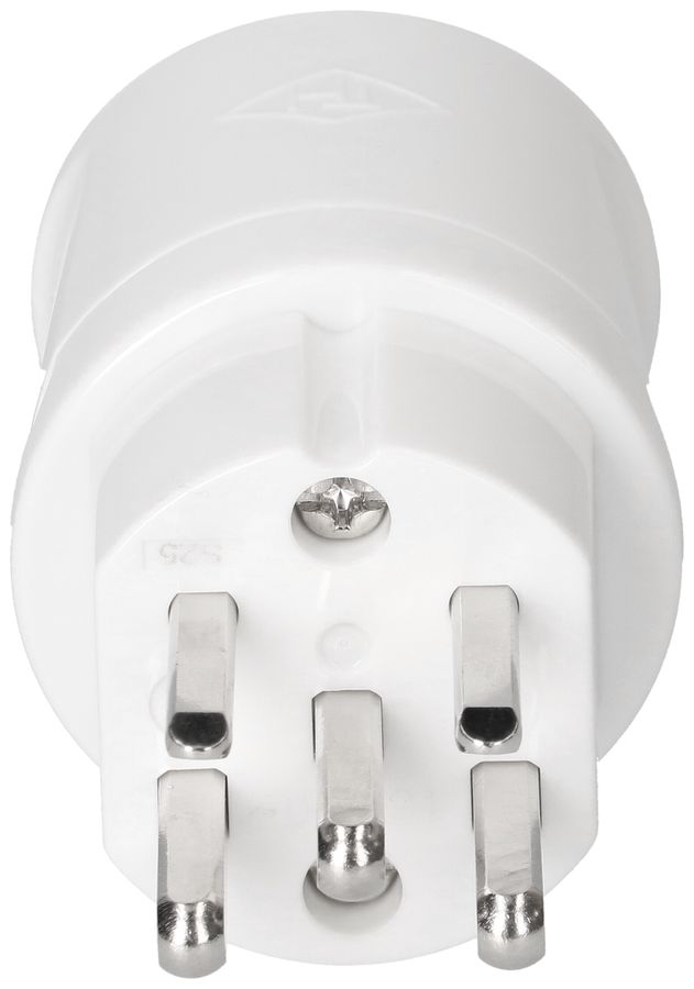 fiche TH type 25 5 pôles blanc