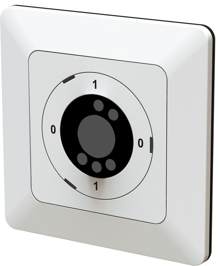 interrupteur à clé sans cyl. s0/3L 0-1-0-1 ENC priamos blanc