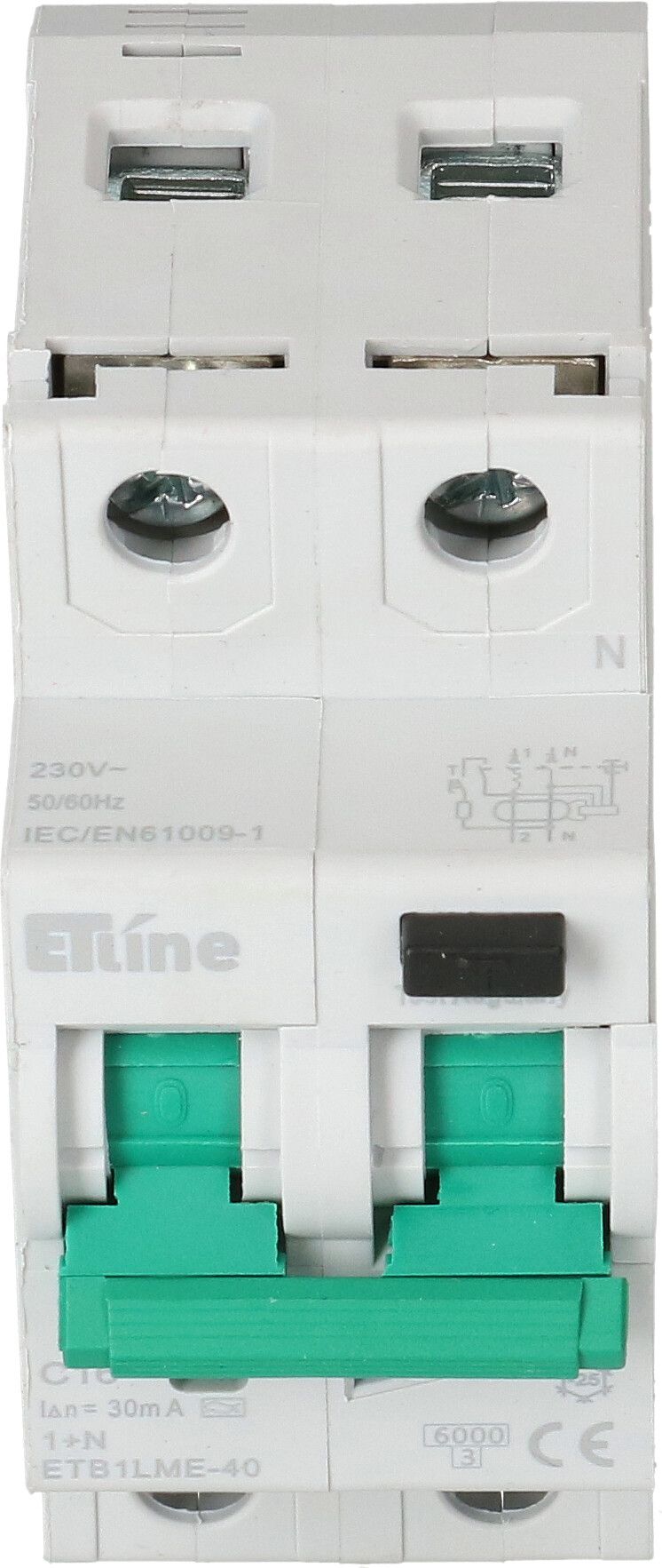FI/LS disjoncteur différentiel 1P+N C 16A 30mA type A 6kA