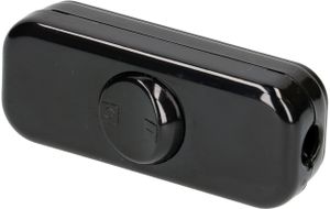 interrupteur 2 pôles AUS 10A noir