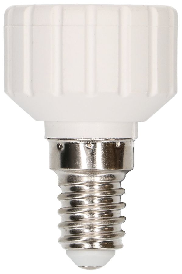 douille d'adaptateur de E14 à GU10 blanc