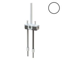 cartouche éclair. LED blanche pour interr./bouton et petite comb.