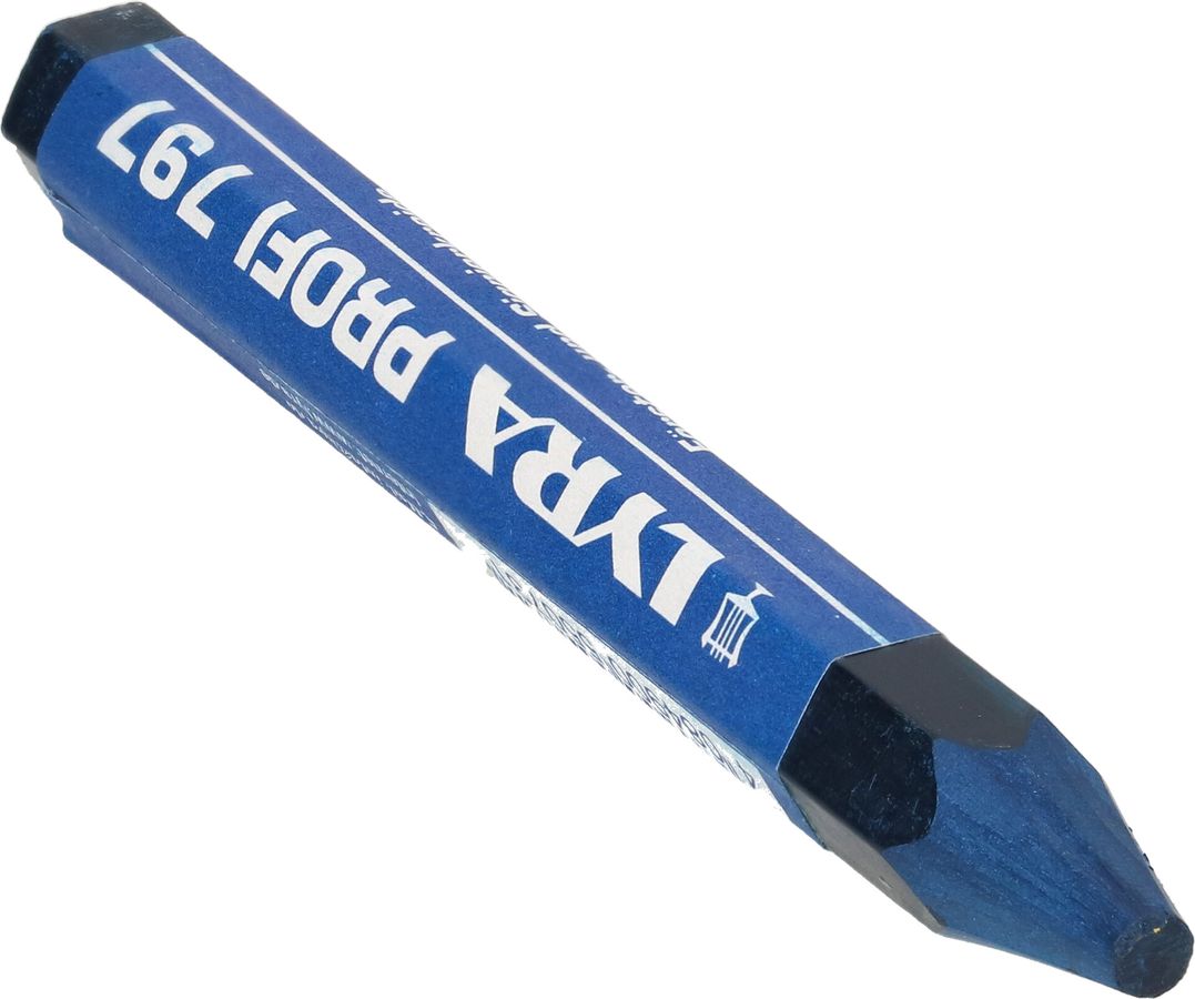 Craie de signature bleue