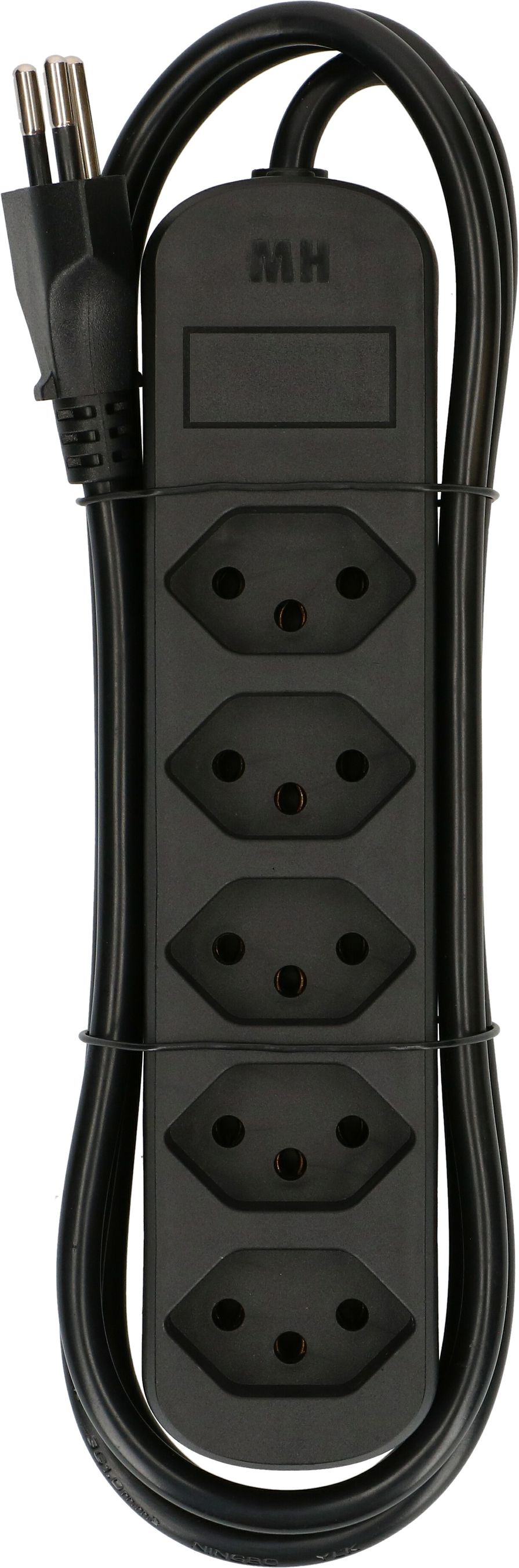 Steckdosenleiste Basic Line 5x Typ 13 schwarz 1.5m